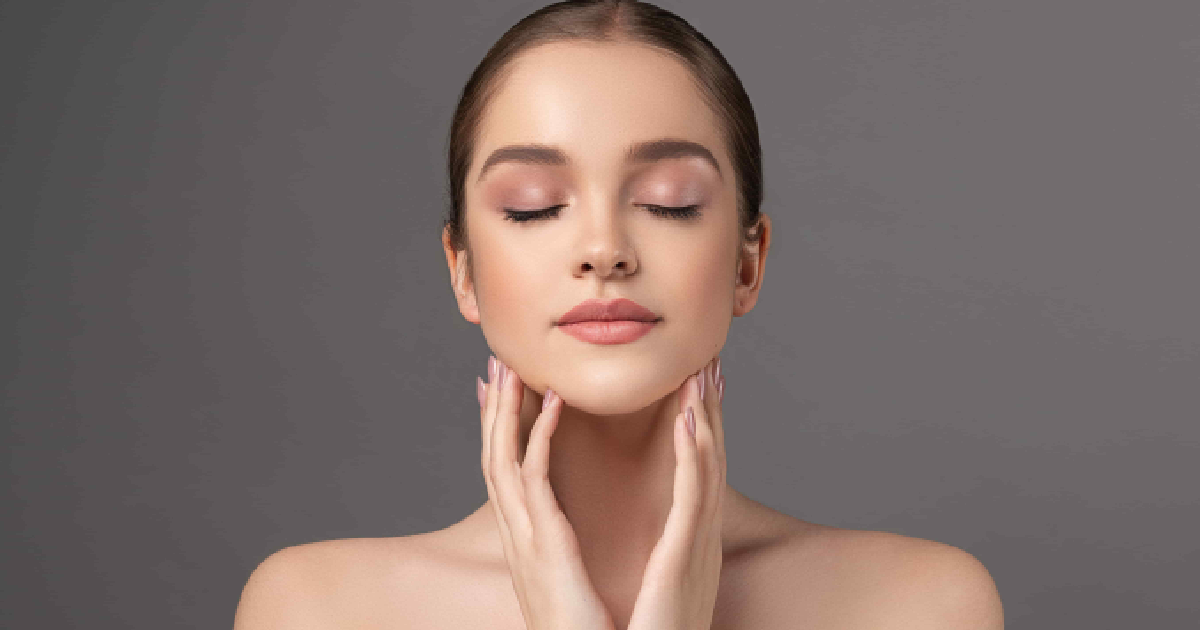 Woman with glowing skin after Platelet Rich Fibrin (PRF) in Red Bank, NJ, showcasing natural facial rejuvenation