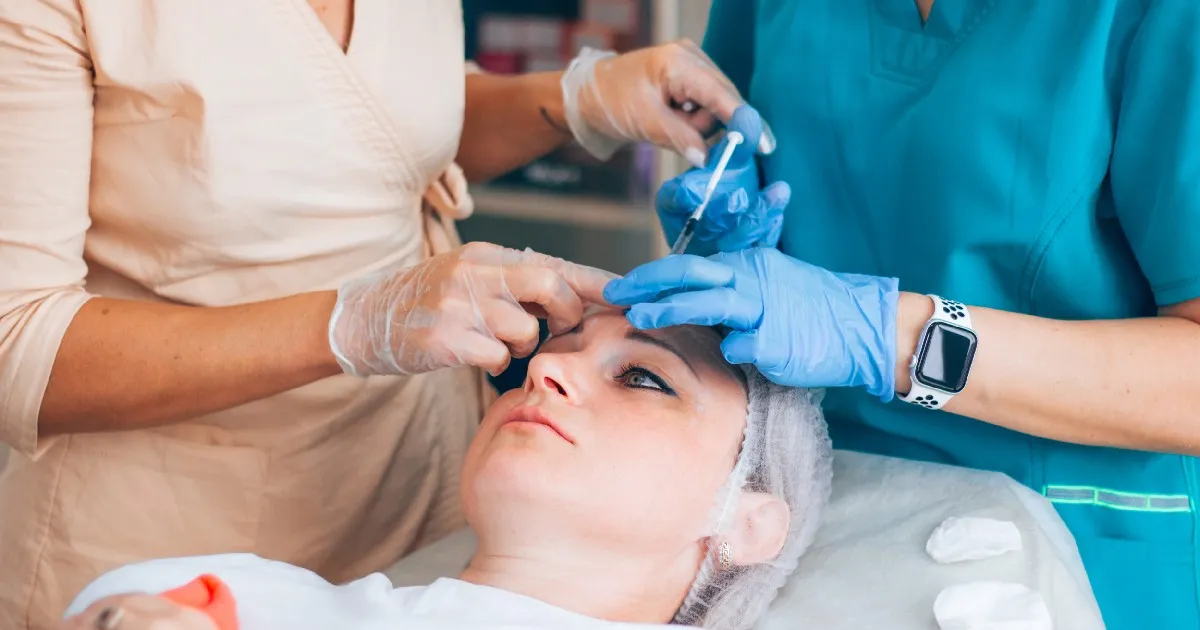 Women receiving Med Spa in Red Bank